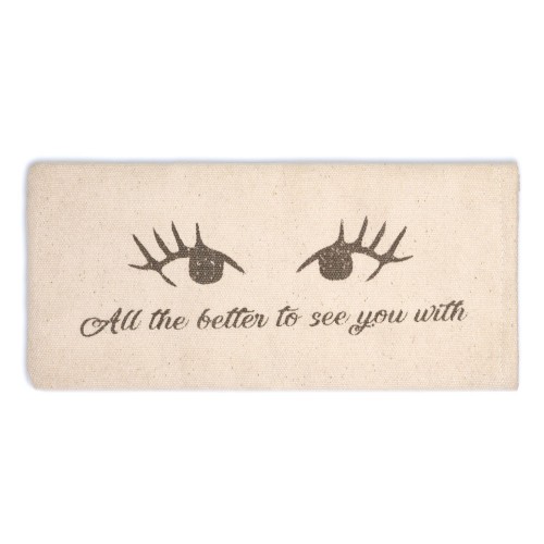 Vintage Farmhouse All the Better to See You Glasses Case