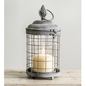 Rounded Cage Candle Lantern
